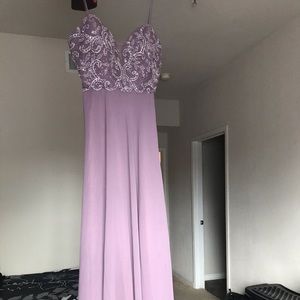 Fashion Nova Lilac Gown/ Prom dress